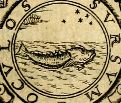 An illustration from Joachimi Camerarii Symbolorvm et emblematvm centvriæ tres. I. Ex herbis & stirpibus. II. Ex animalibus quadrupedibus. III. Ex volatilibus & insectis. Accessit noviter centvria IV. Ex aquatilibus & reptilibus. Cvm figvris æneis, 1605, leaf 624