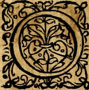 An illustration from Joachimi Camerarii Symbolorvm et emblematvm centvriæ tres. I. Ex herbis & stirpibus. II. Ex animalibus quadrupedibus. III. Ex volatilibus & insectis. Accessit noviter centvria IV. Ex aquatilibus & reptilibus. Cvm figvris æneis, 1605, leaf 637