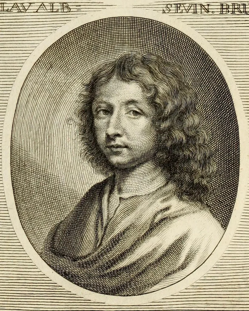 An illustration from Joachimi de Sandrart ... Academia nobilissimæ artis pictoriæ. : Sive Dē veris & genuinis hujusdem proprietatibus, theorematibus, secretis atque requisitis aliis ... instructio fundamentalis ... : Unà cum artificum tam Ægyptiorum, Græcorum & Romanorum; quàm Italorum, Gallorum, Anglorum, Germanorum, Belgarum, aliorumq[ue] ... vitis atque encomiis ... eorundemque, plusquàm ducentis iconibus ... ære expressis, erecta atq[ue] publicata, 1683, leaf 499