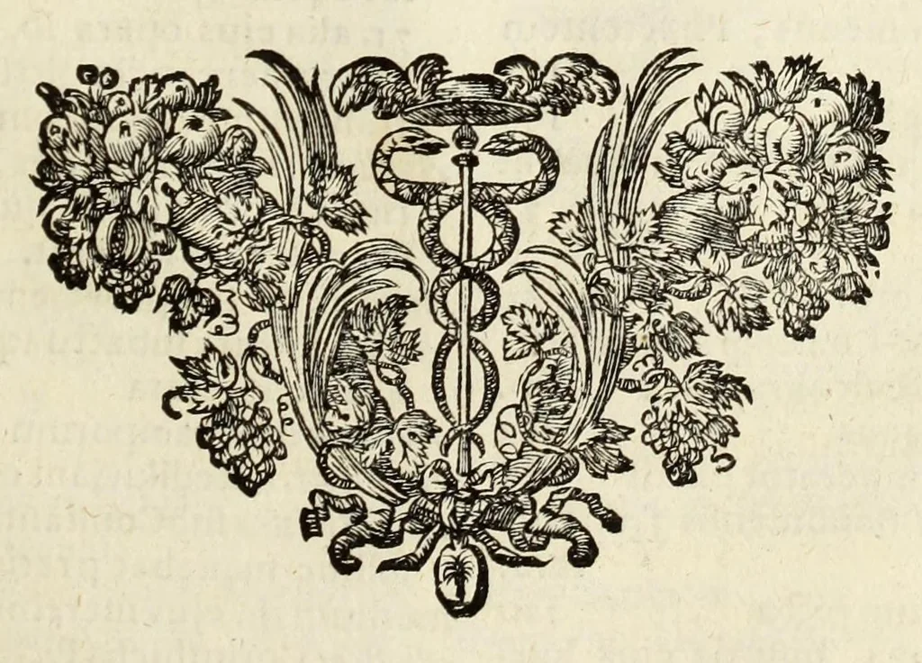 An illustration from Joachimi de Sandrart ... Academia nobilissimæ artis pictoriæ. : Sive Dē veris & genuinis hujusdem proprietatibus, theorematibus, secretis atque requisitis aliis ... instructio fundamentalis ... : Unà cum artificum tam Ægyptiorum, Græcorum & Romanorum; quàm Italorum, Gallorum, Anglorum, Germanorum, Belgarum, aliorumq[ue] ... vitis atque encomiis ... eorundemque, plusquàm ducentis iconibus ... ære expressis, erecta atq[ue] publicata, 1683, leaf 523