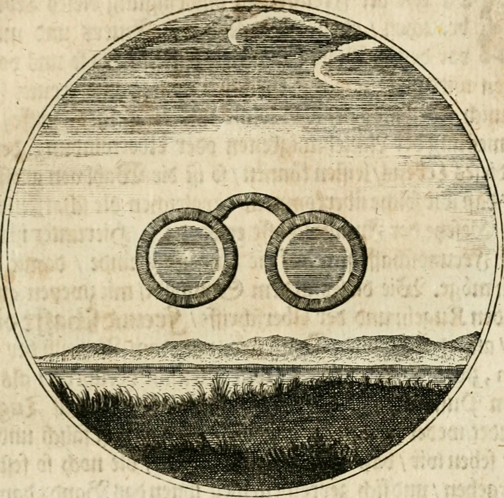 An illustration from Joannes de Boria Moralische Sinn-Bilder, 1698, leaf 104