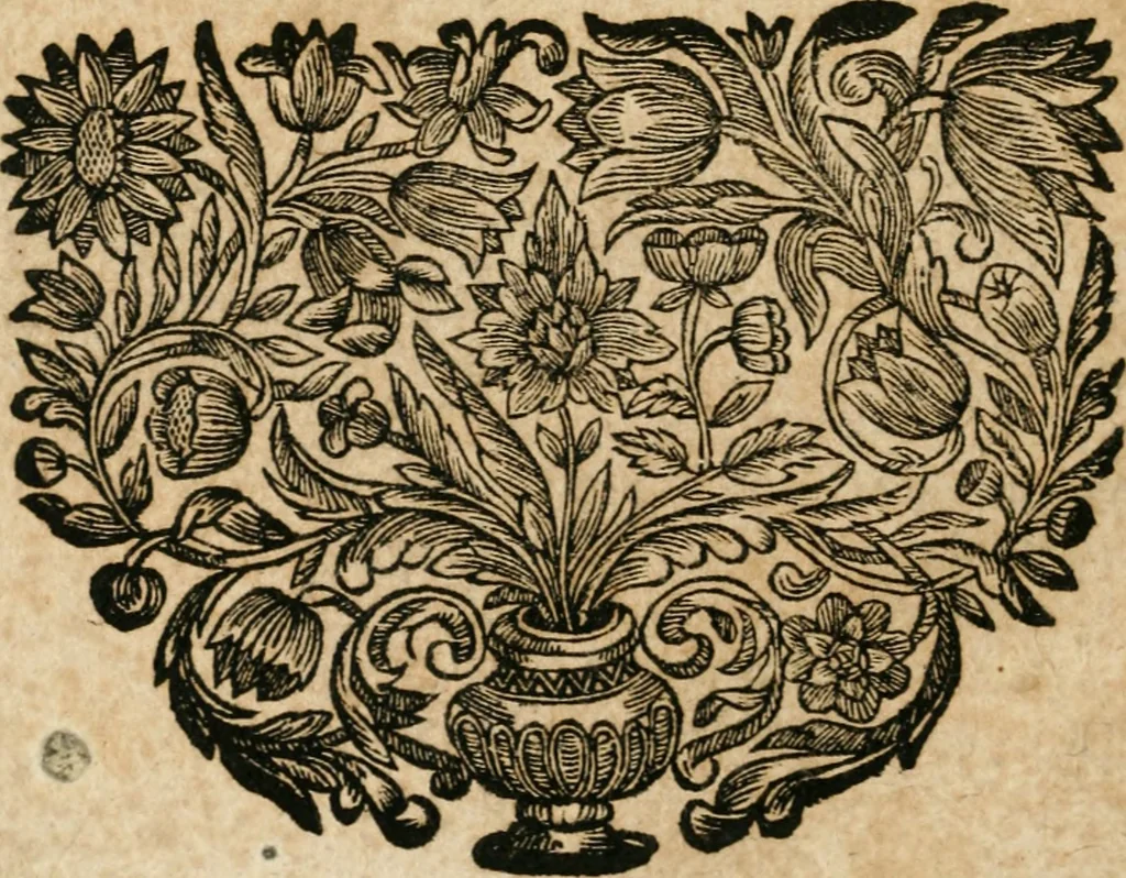 An illustration from Joannes de Boria Moralische Sinn-Bilder, 1698, leaf 11
