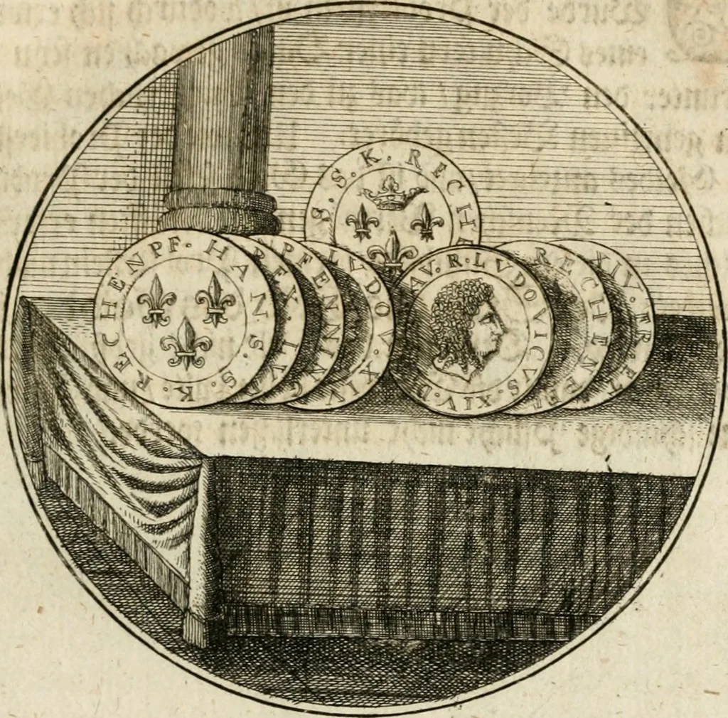 An illustration from Joannes de Boria Moralische Sinn-Bilder, 1698, leaf 118