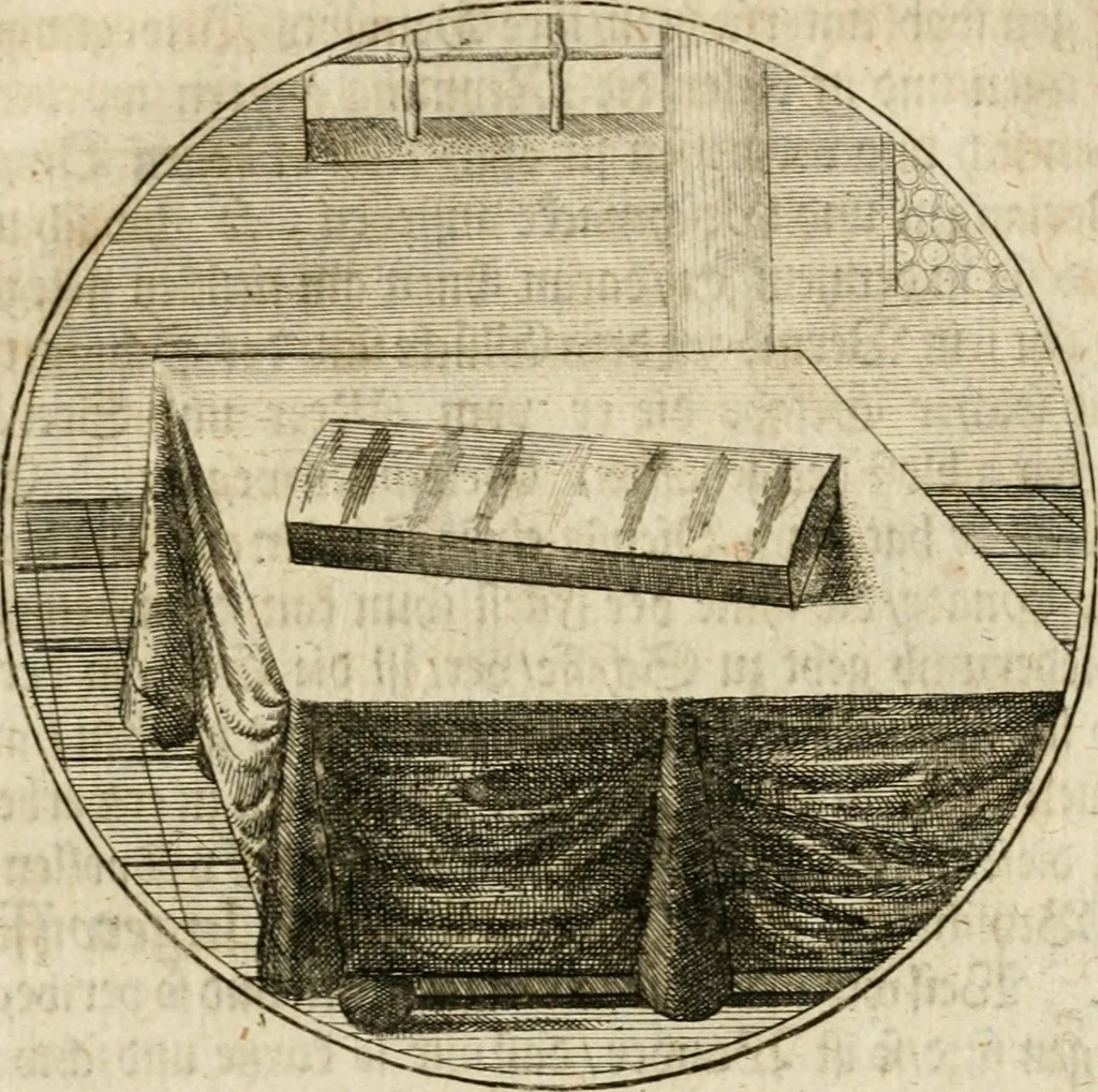 An illustration from Joannes de Boria Moralische Sinn-Bilder, 1698, leaf 120