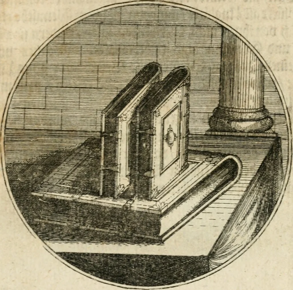 An illustration from Joannes de Boria Moralische Sinn-Bilder, 1698, leaf 160