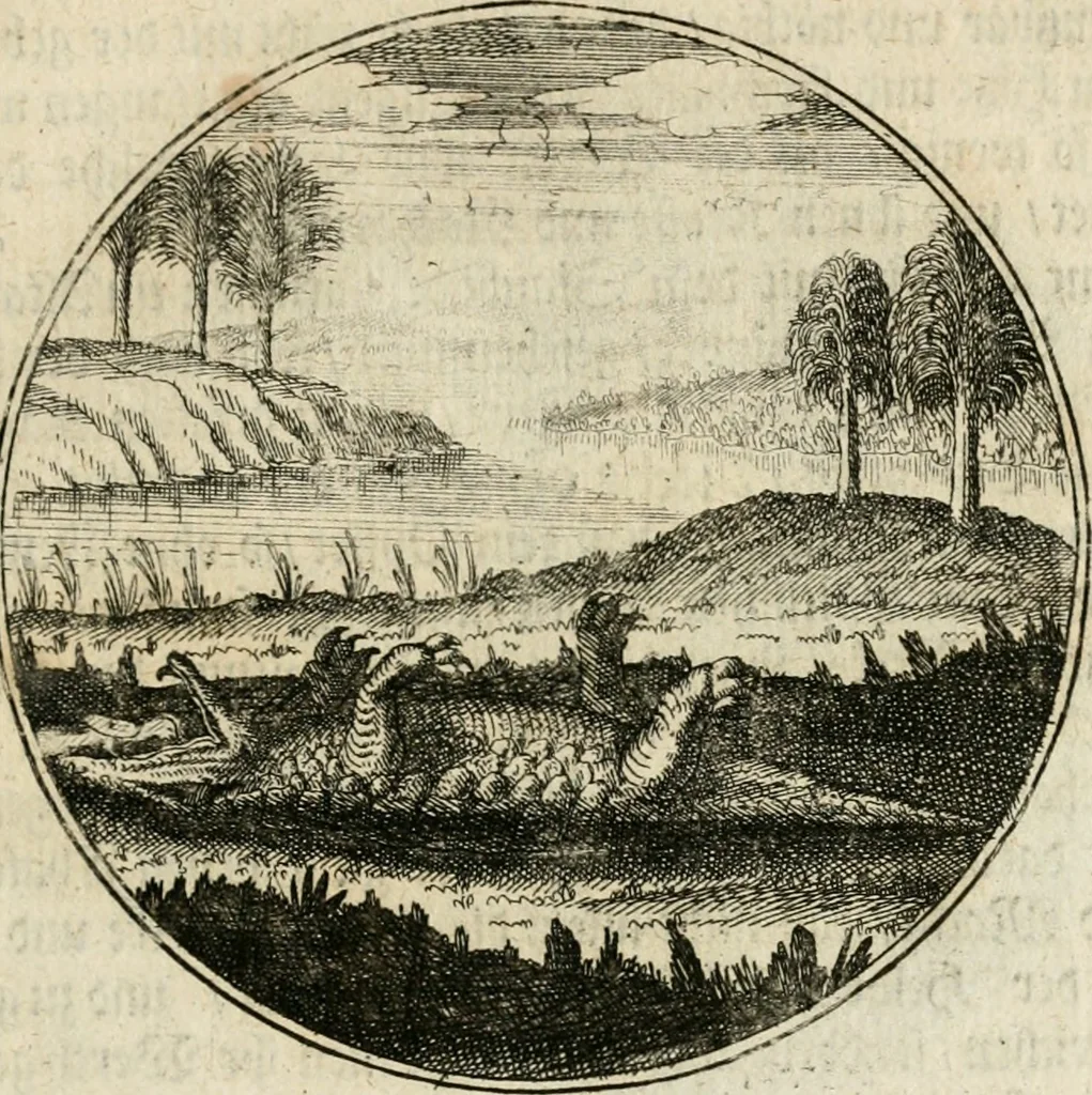 An illustration from Joannes de Boria Moralische Sinn-Bilder, 1698, leaf 176