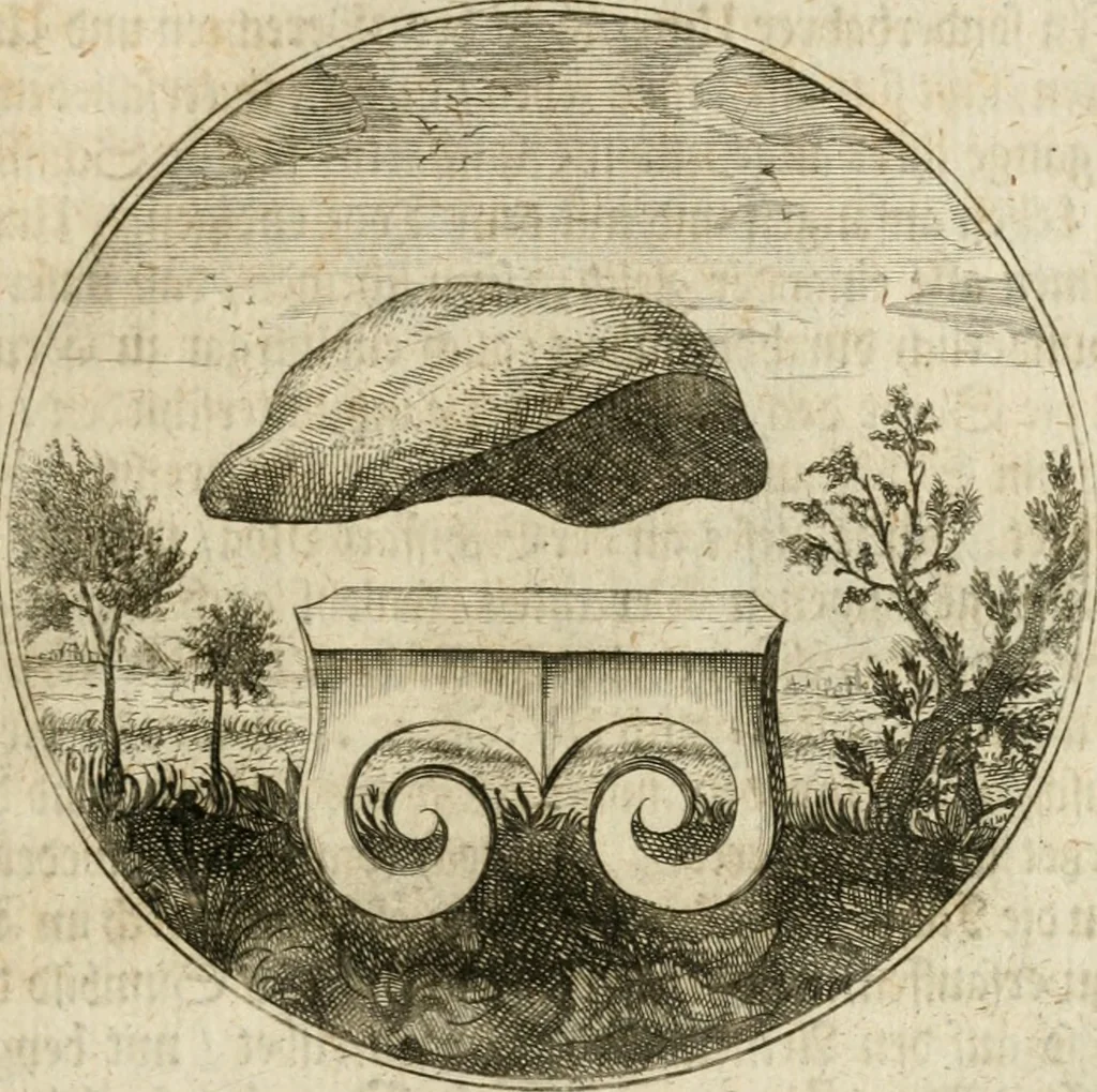 An illustration from Joannes de Boria Moralische Sinn-Bilder, 1698, leaf 20