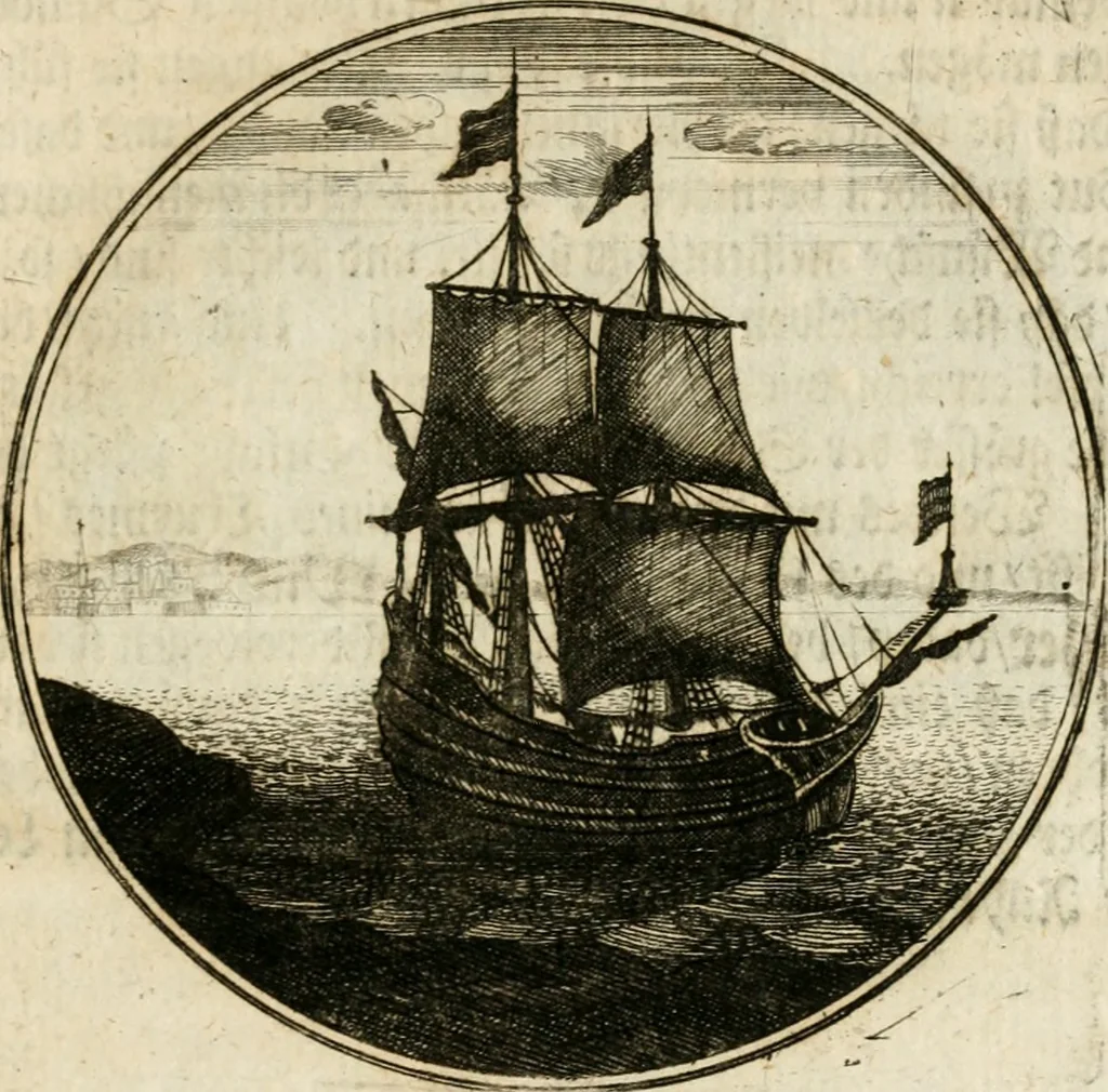 An illustration from Joannes de Boria Moralische Sinn-Bilder, 1698, leaf 200