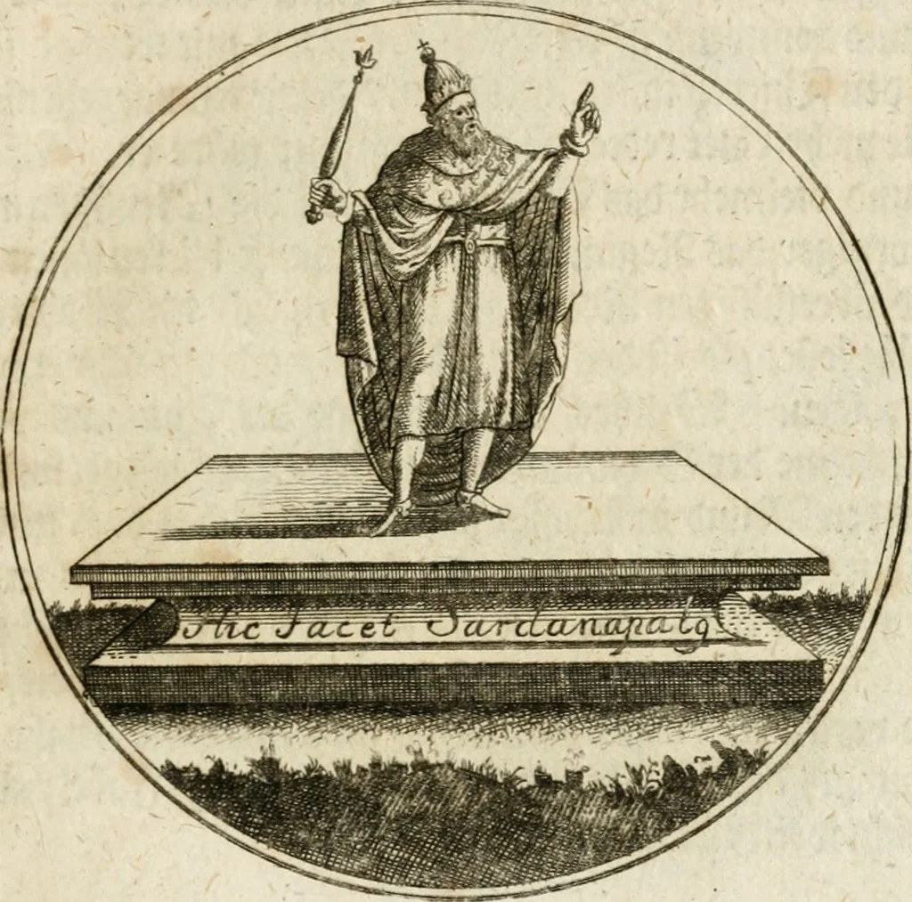 An illustration from Joannes de Boria Moralische Sinn-Bilder, 1698, leaf 208