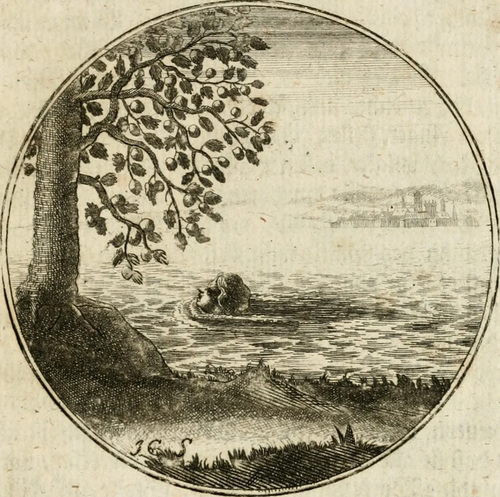 An illustration from Joannes de Boria Moralische Sinn-Bilder, 1698, leaf 210