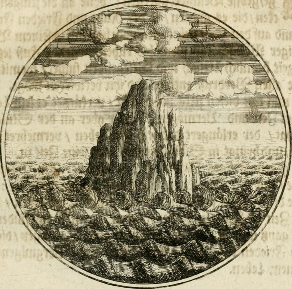 An illustration from Joannes de Boria Moralische Sinn-Bilder, 1698, leaf 46