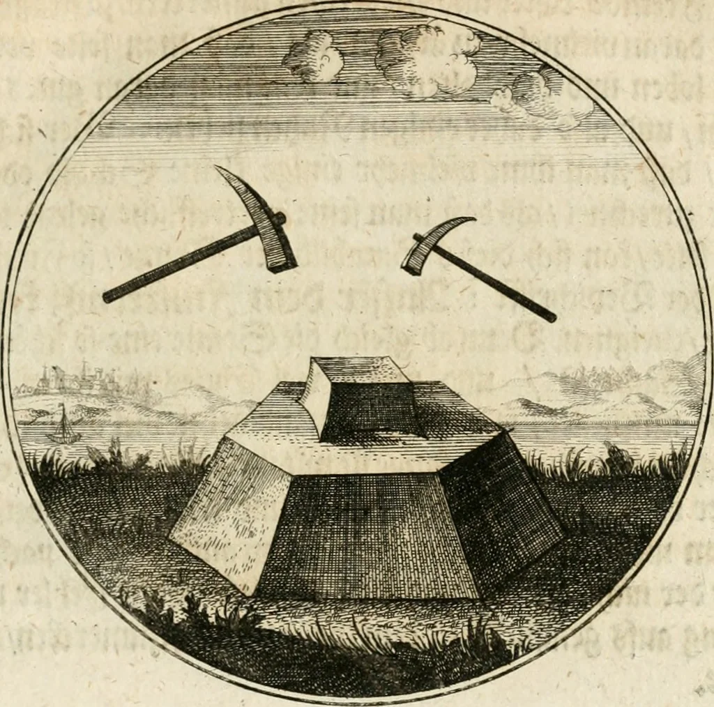 An illustration from Joannes de Boria Moralische Sinn-Bilder, 1698, leaf 84