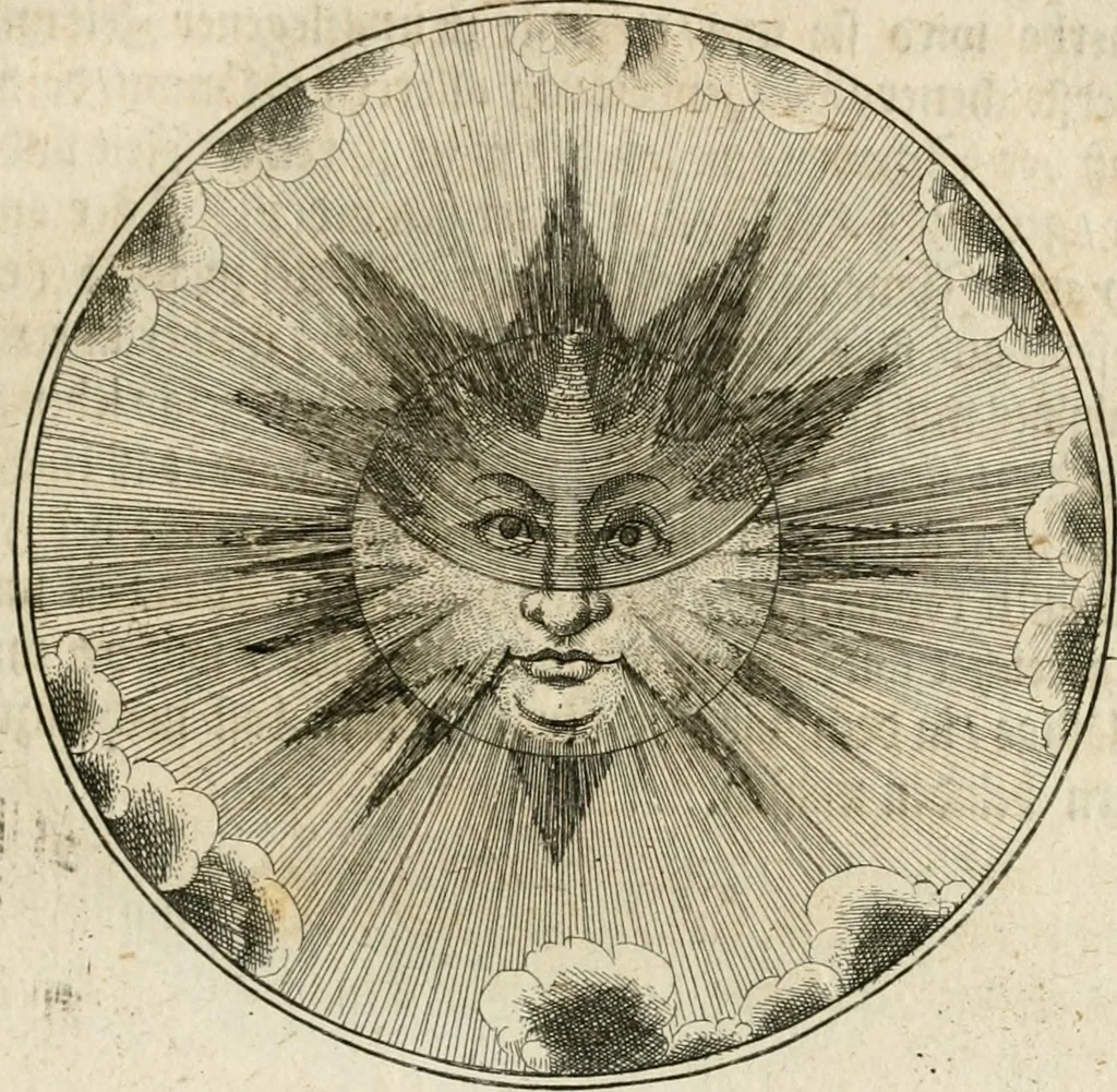 An illustration from Joannes de Boria Moralische Sinn-Bilder, 1698, leaf 86