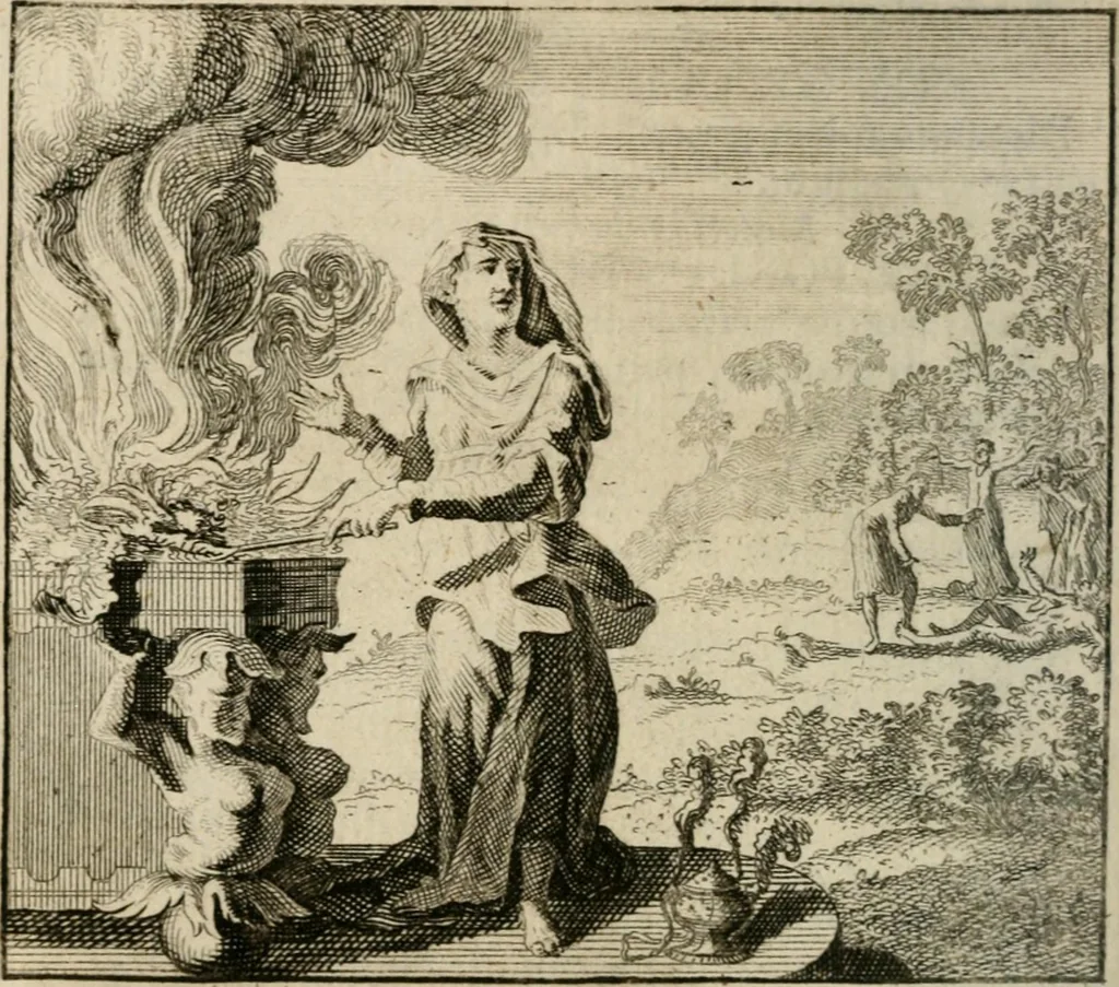 An illustration from Joannes Michaelis von der Ketten ... Apelles symbolicus, 1699, leaf 147