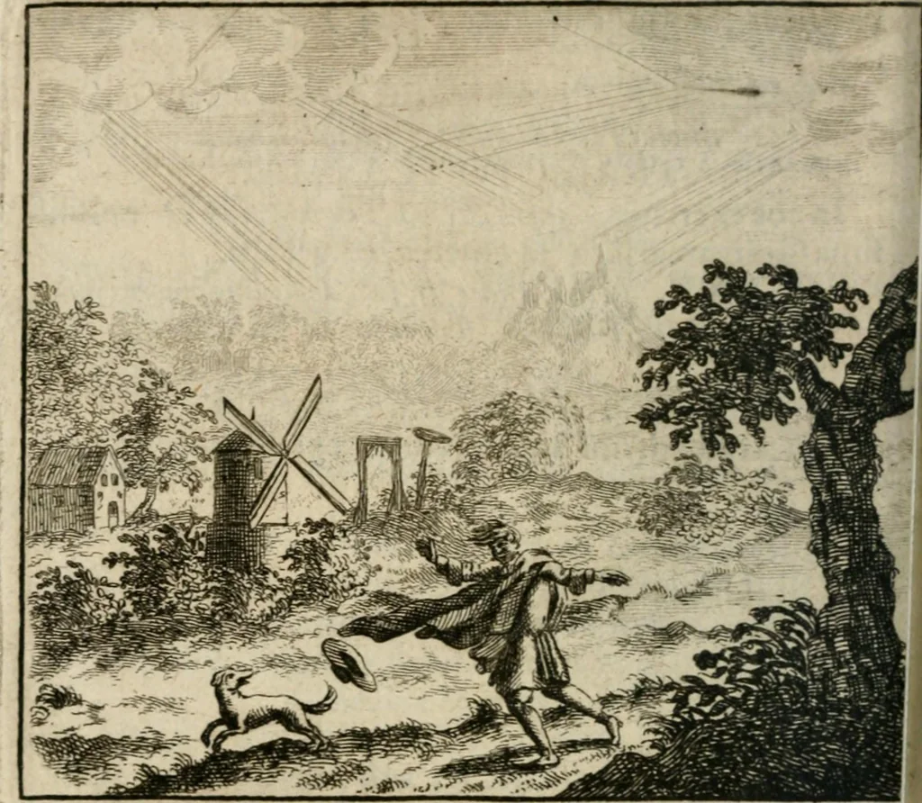 An illustration from Joannes Michaelis von der Ketten ... Apelles symbolicus, 1699, leaf 207