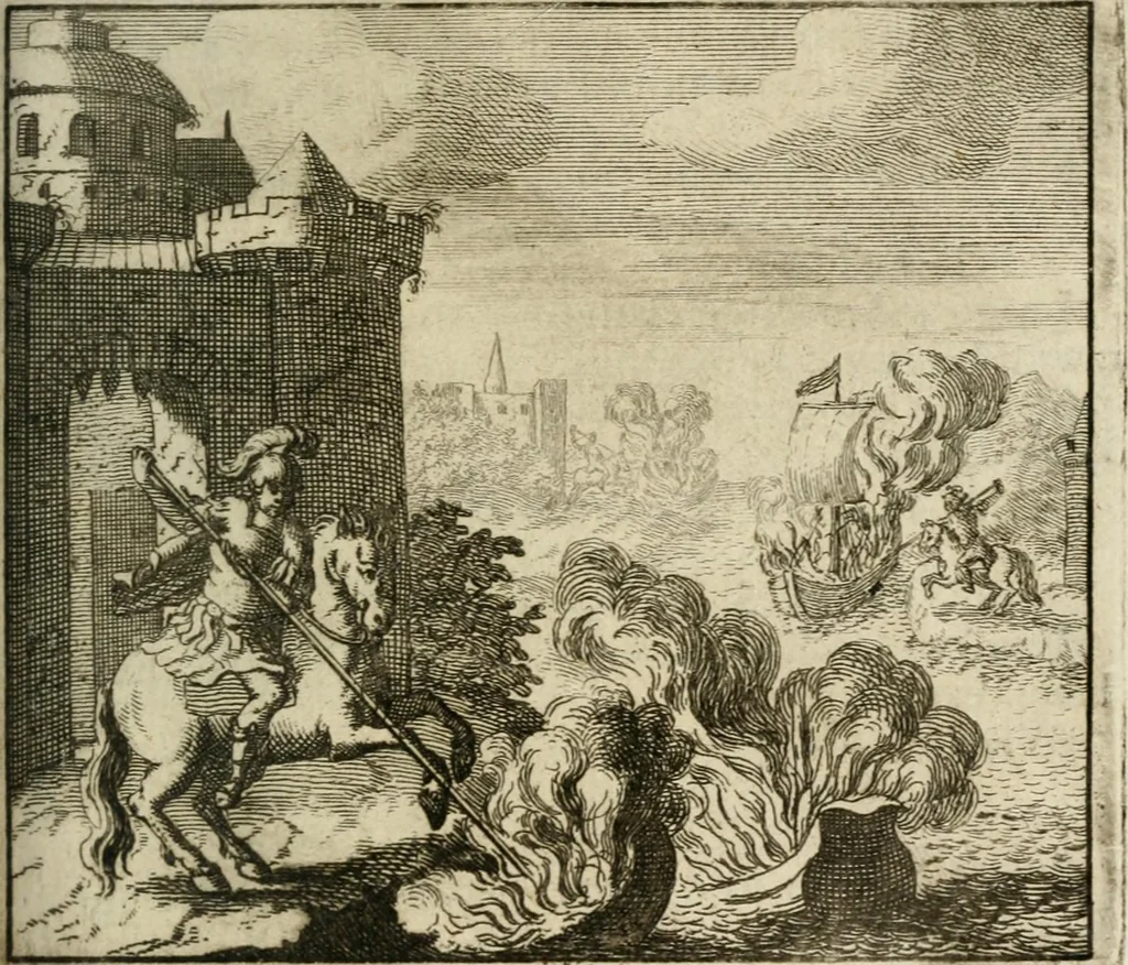 An illustration from Joannes Michaelis von der Ketten ... Apelles symbolicus, 1699, leaf 306