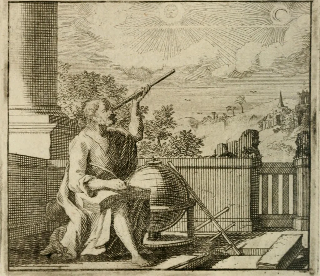 An illustration from Joannes Michaelis von der Ketten ... Apelles symbolicus, 1699, leaf 339