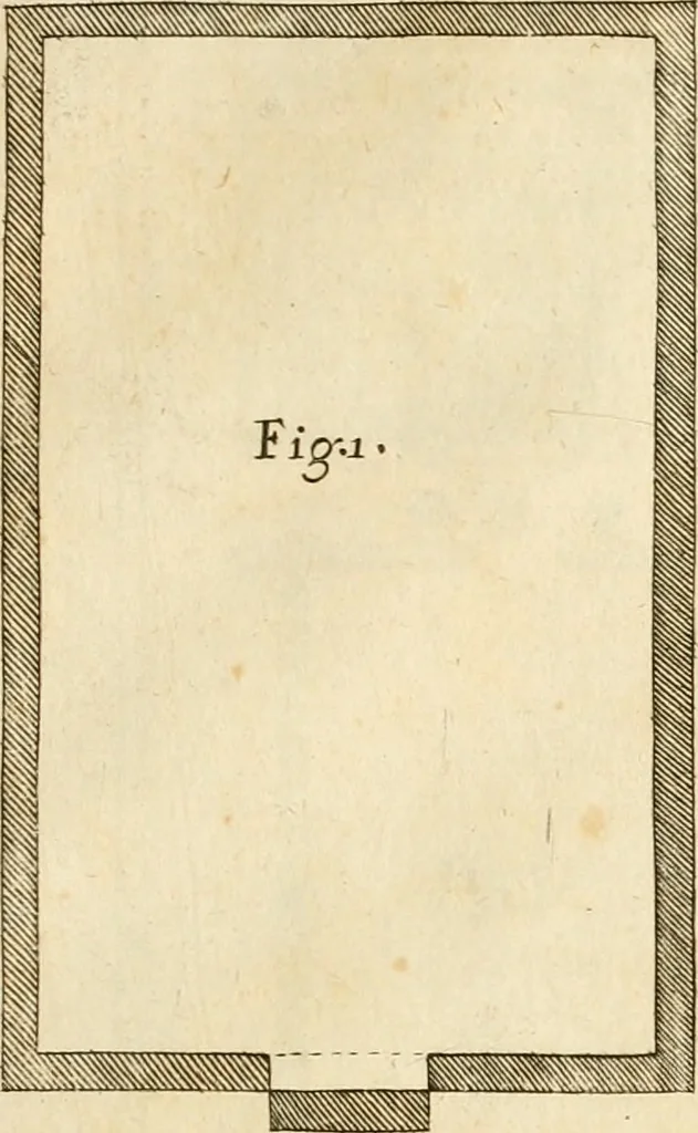 An illustration from Joannis Ciampini Romani, magistri brevium gratiae ... Opera, in tres tomos distributa : acesserunt eiusdem Ciampini opuscula quaedam selectiora : item appendix, seu notae, in quibus nonnulla post eius obitum innovata recensentur : ac demum auctoris vita, nunc primùm ipsius operibus addita, 1747, leaf 50