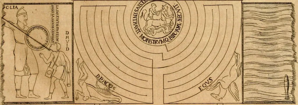 An illustration from Joannis Ciampini Romani, magistri brevium gratiae ... Opera, in tres tomos distributa : acesserunt eiusdem Ciampini opuscula quaedam selectiora : item appendix, seu notae, in quibus nonnulla post eius obitum innovata recensentur : ac demum auctoris vita, nunc primùm ipsius operibus addita, 1747, leaf 28
