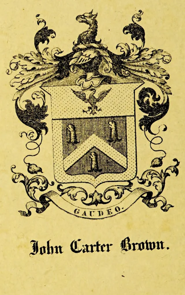 An illustration from Joannis de Laet Antwerpiani Notæ ad dissertationem Hugonis Grotii De origine gentium Americanarum : et observationes aliquot ad meliorem indaginem difficillimæ illius quæqstionis, 1643, leaf 2