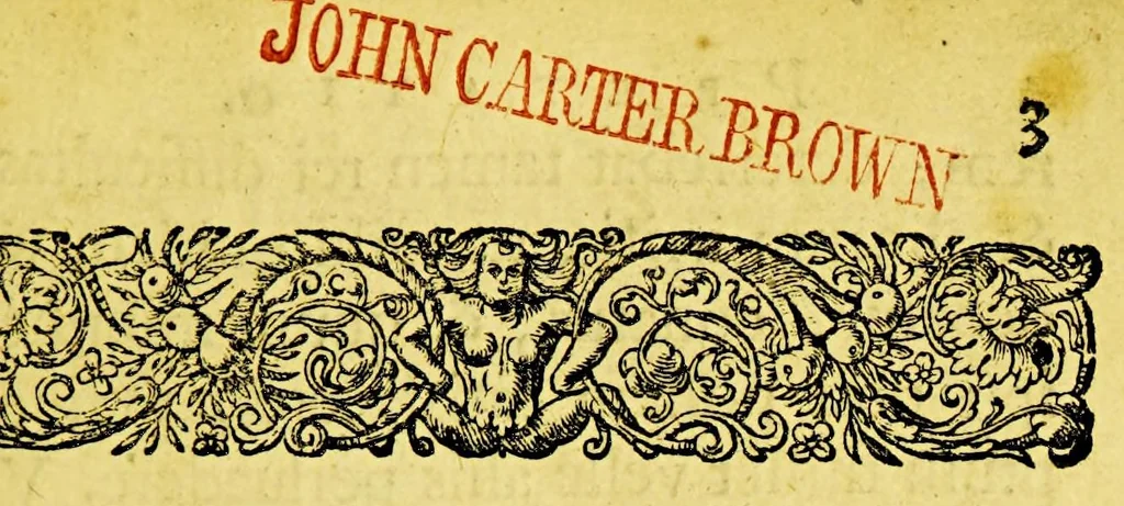 An illustration from Joannis de Laet Antwerpiani Notæ ad dissertationem Hugonis Grotii De origine gentium Americanarum : et observationes aliquot ad meliorem indaginem difficillimæ illius quæqstionis, 1643, leaf 9