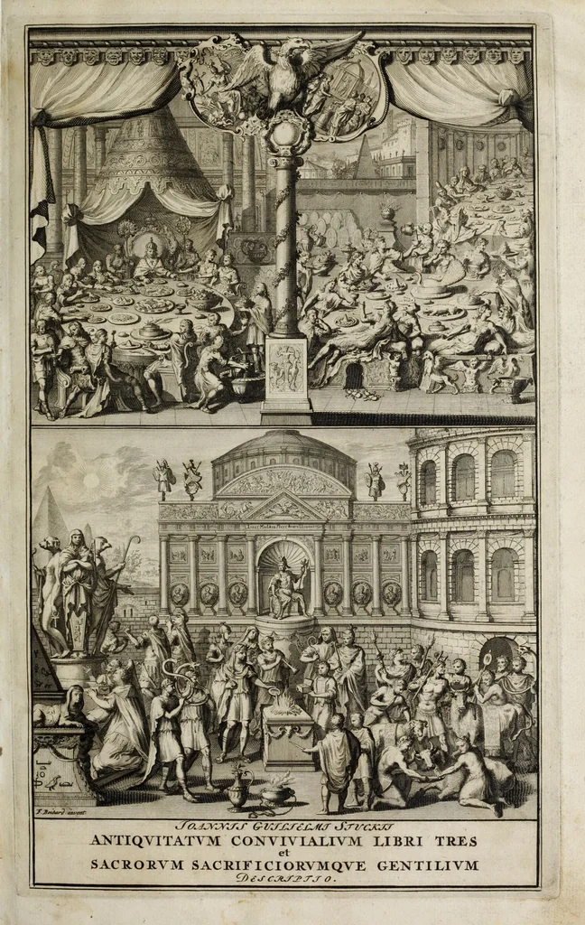 An illustration from Joannis Guilielmi Stuckii Tigurini Operum tomus primus[-secundus], 1695, leaf 5