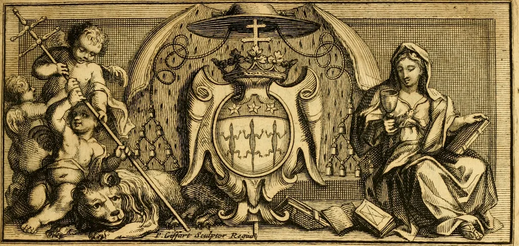 An illustration from Joannis Harduini Soc. Jesu presbyteri Nummi antiqui populorum et urbium illustrati, 1684, leaf 10