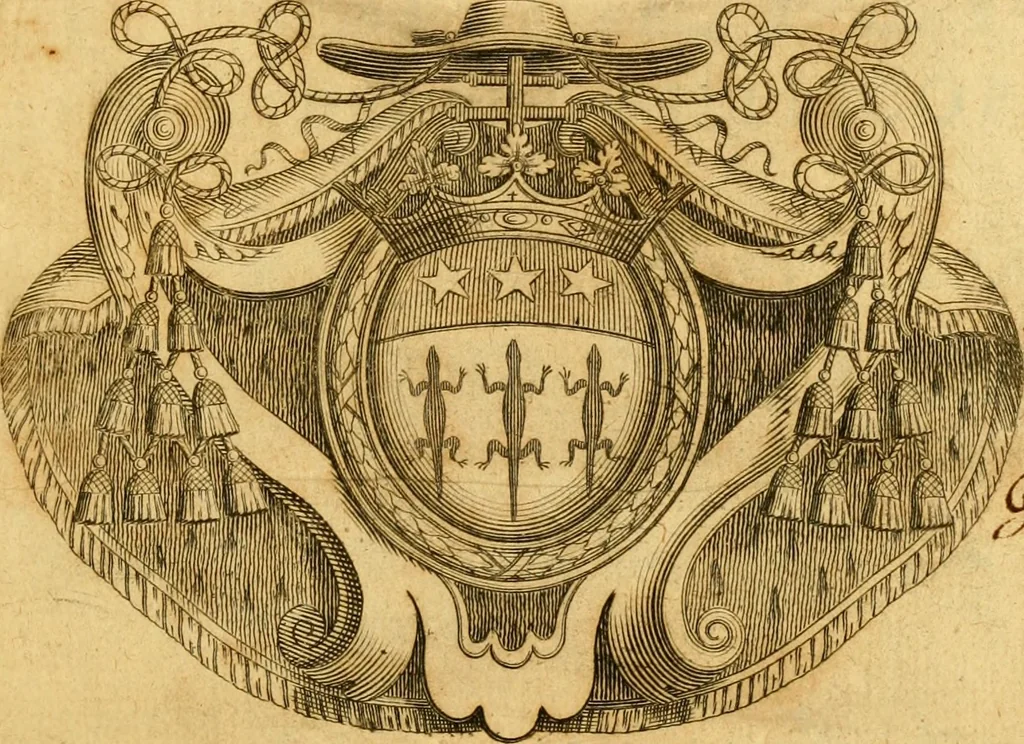 An illustration from Joannis Harduini Soc. Jesu presbyteri Nummi antiqui populorum et urbium illustrati, 1684, leaf 8