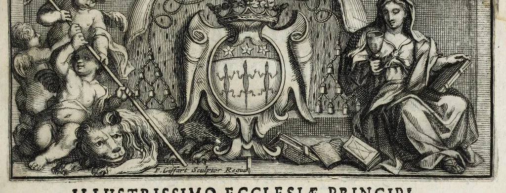 An illustration from Joannis Harduini Soc. Jesu presbyteri Nummi antiqui populorum et urbium illustrati, 1684, leaf 9