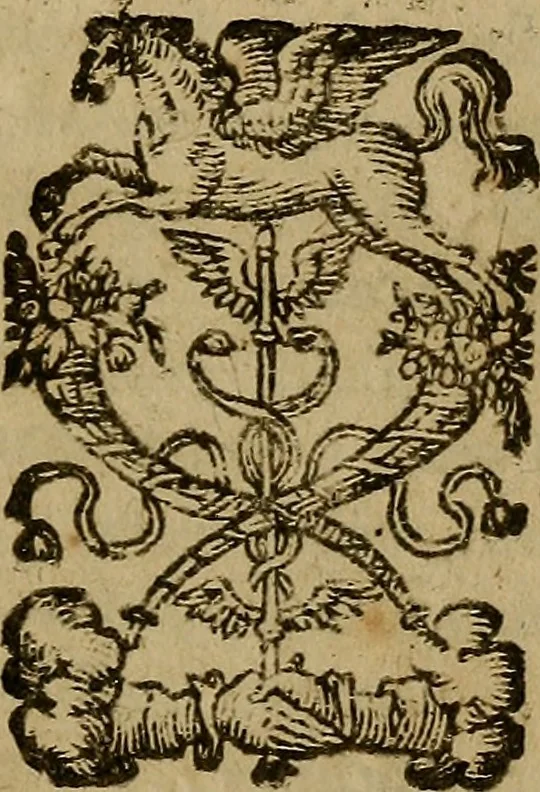 An illustration from Joannis Marianae Hispani, e Societate Jesu, De rege et regis institutione libri III : ad Philippum III Hispaniae regem catholicum. Eiusdem De ponderibus & mensuris liber, 1611, leaf 402