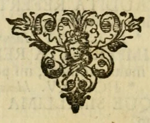 An illustration from Joannes Michaelis von der Ketten Ord. Salv. vulgo S. Birgittae Sacerdotis Apelles symbolicus : exhibens seriem amplissimam symbolorum, poetisque, oratoribus ac verbi Dei praedicatoribus conceptus subministrans varios : duobus voluminibus, 1699, leaf 354