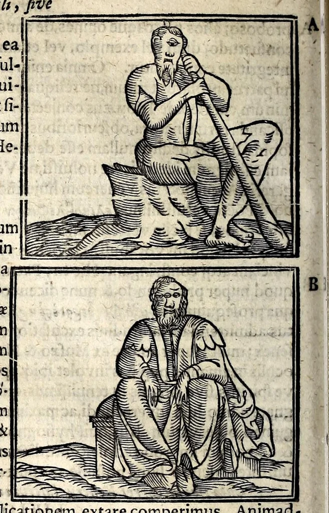 An illustration from Joannis Pierii Valeriani Bellunensis Hieroglyphica, sive, De sacris Aegyptiorum aliarumque gentium literis, commentariorum libri LVIII, duobus aliis ab eruditissimo viro annexis. Accesserunt loco auctarii, Hieroglyphicorum collectanea, ex veteribus & recentioribus auctoribus descripta, & in sex libros ordine alphabetico digesta; item Horapollinis Hieroglyphicorum libri duo ex postrema Davidis Hoeschelii correctione. Praeterea ejusdem Pierii Declamatiuncula pro barbis sacerdotum; De infelicitate literatorum libri duo; denique Antiquitatum Bellunensium sermones quatuor, 1678, leaf 470