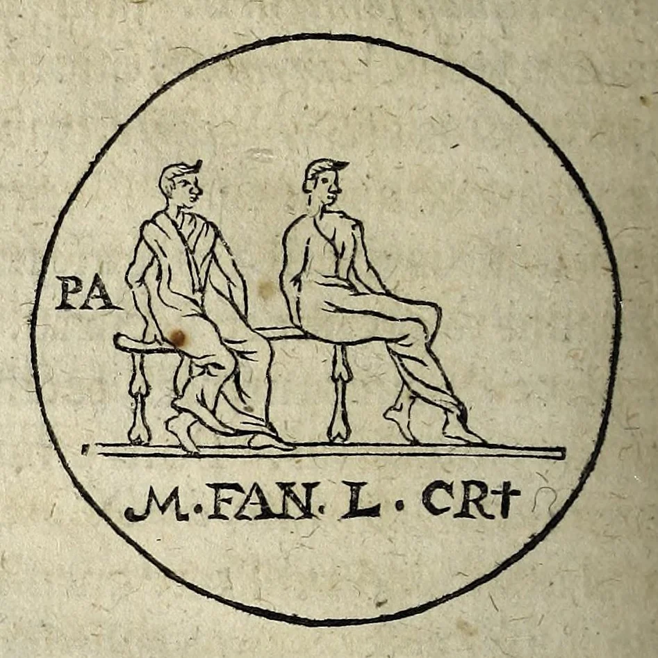 An illustration from Joannis Schefferi Argentoratensis De re vehiculari veterum libri duo. Accedit Pyrrhi Ligorii V.C. De vehiculis fragmentum : nunquam ante publicatum, ex bibliotheca Sereniss. Reg. Christinae, cum ejusdem I. Schefferi Arg. annotationibus, 1671, leaf 508