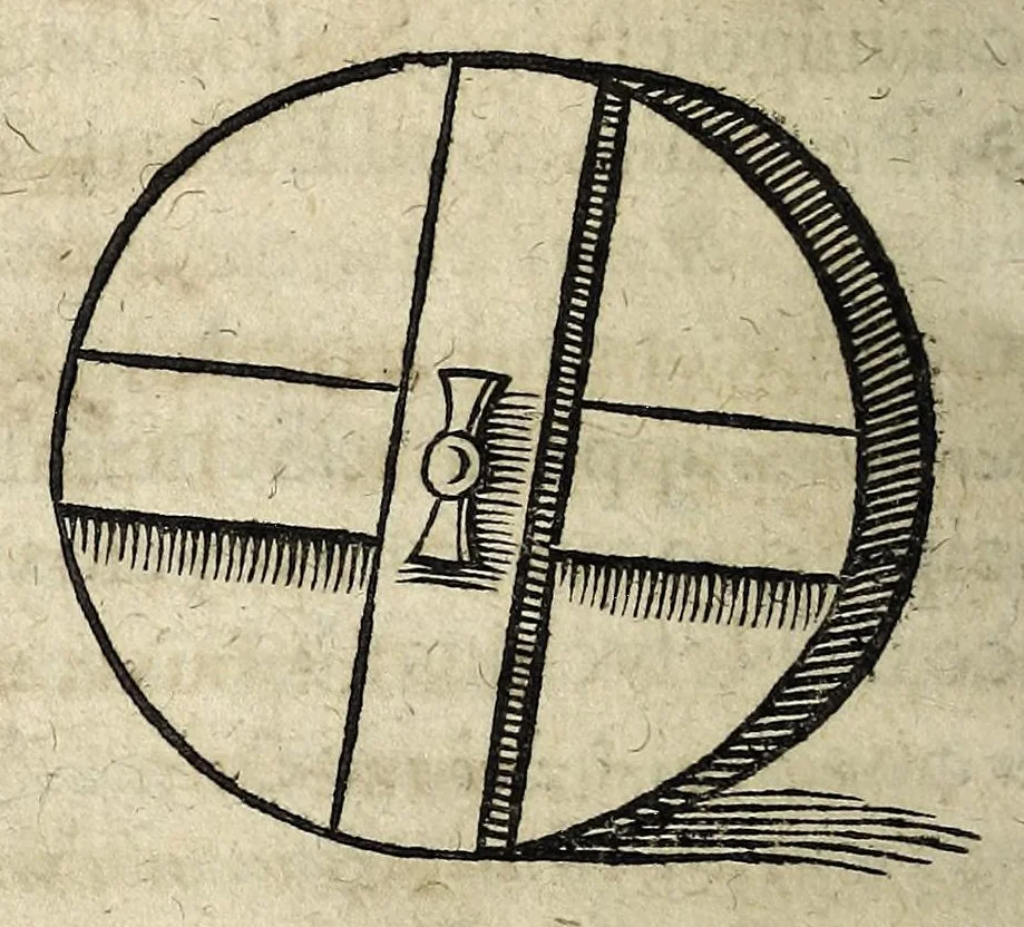 An illustration from Joannis Schefferi Argentoratensis De re vehiculari veterum libri duo. Accedit Pyrrhi Ligorii V.C. De vehiculis fragmentum : nunquam ante publicatum, ex bibliotheca Sereniss. Reg. Christinae, cum ejusdem I. Schefferi Arg. annotationibus, 1671, leaf 58