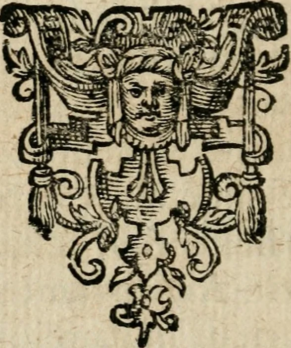 An illustration from Joannis Valentini Andreae Memorialia, benevolentium honori, amori et condolentiae data, 1619, leaf 5