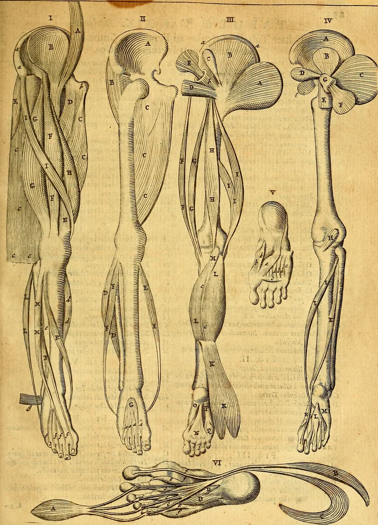 An illustration from Joannis Veslingii, equitus, professoris quondam Patavini, & c., Syntagma anatomicum, commentario atque appendice ex veterum, recentiorum, propriisque, observationibus, 1666, leaf 322
