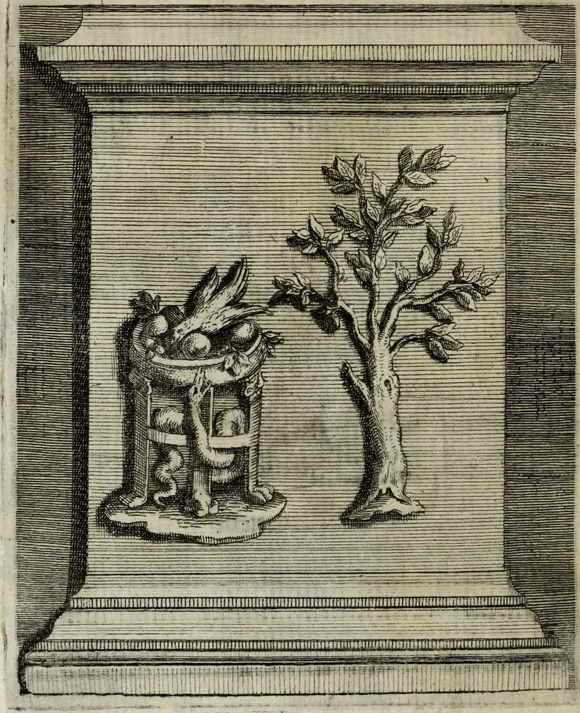 An illustration from Joannis Vignolii Petilianensis De columna Imperatoris Antonini Pii dissertatio, 1705, leaf 227
