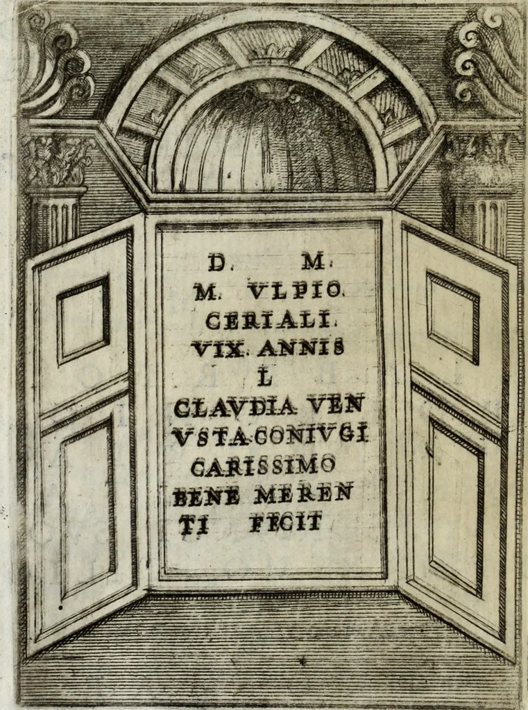 An illustration from Joannis Vignolii Petilianensis De columna Imperatoris Antonini Pii dissertatio, 1705, leaf 247
