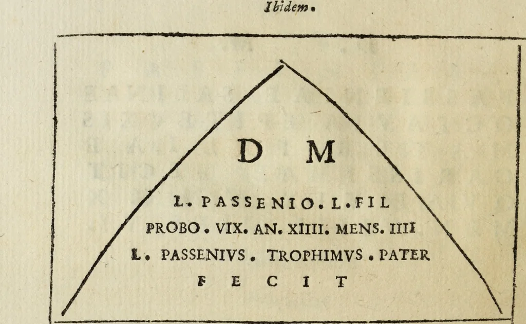 An illustration from Joannis Vignolii Petilianensis De columna Imperatoris Antonini Pii dissertatio, 1705, leaf 293