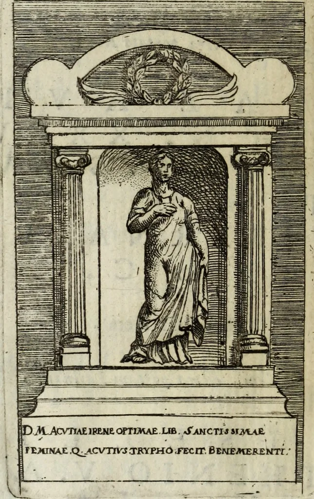 An illustration from Joannis Vignolii Petilianensis De columna Imperatoris Antonini Pii dissertatio, 1705, leaf 297