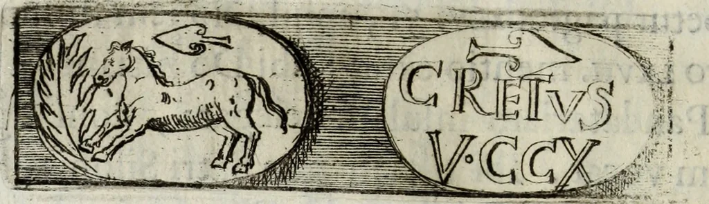 An illustration from Joannis Vignolii Petilianensis De columna Imperatoris Antonini Pii dissertatio, 1705, leaf 349