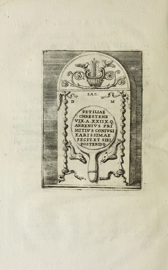 An illustration from Joannis Vignolii Petilianensis De columna Imperatoris Antonini Pii dissertatio, 1705, leaf 371