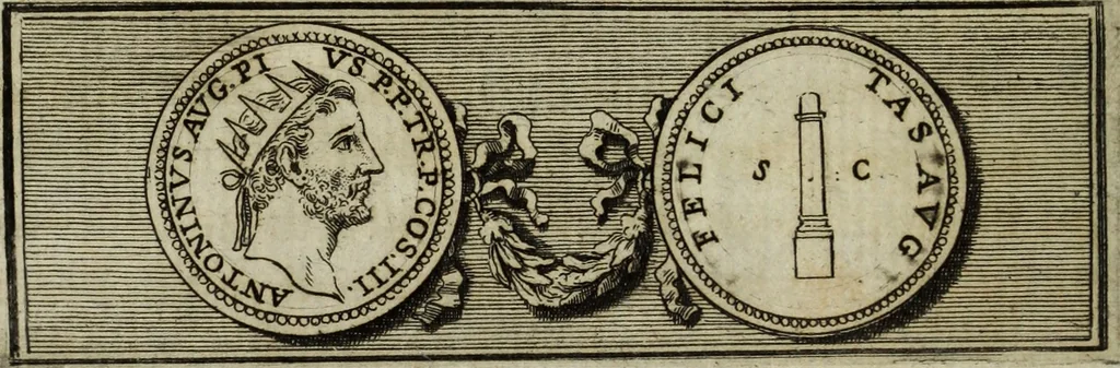 An illustration from Joannis Vignolii Petilianensis De columna Imperatoris Antonini Pii dissertatio, 1705, leaf 67