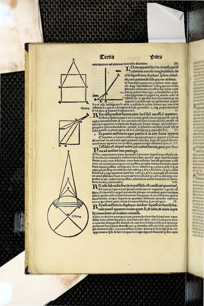 An illustration from Jo. Archiepiscopi Cantuariensis Perspectiua communis, 1504, leaf 38