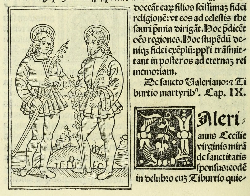 An illustration from Jocobi Gualle jureconsulti Papie sanctuarium, 1505, leaf 104