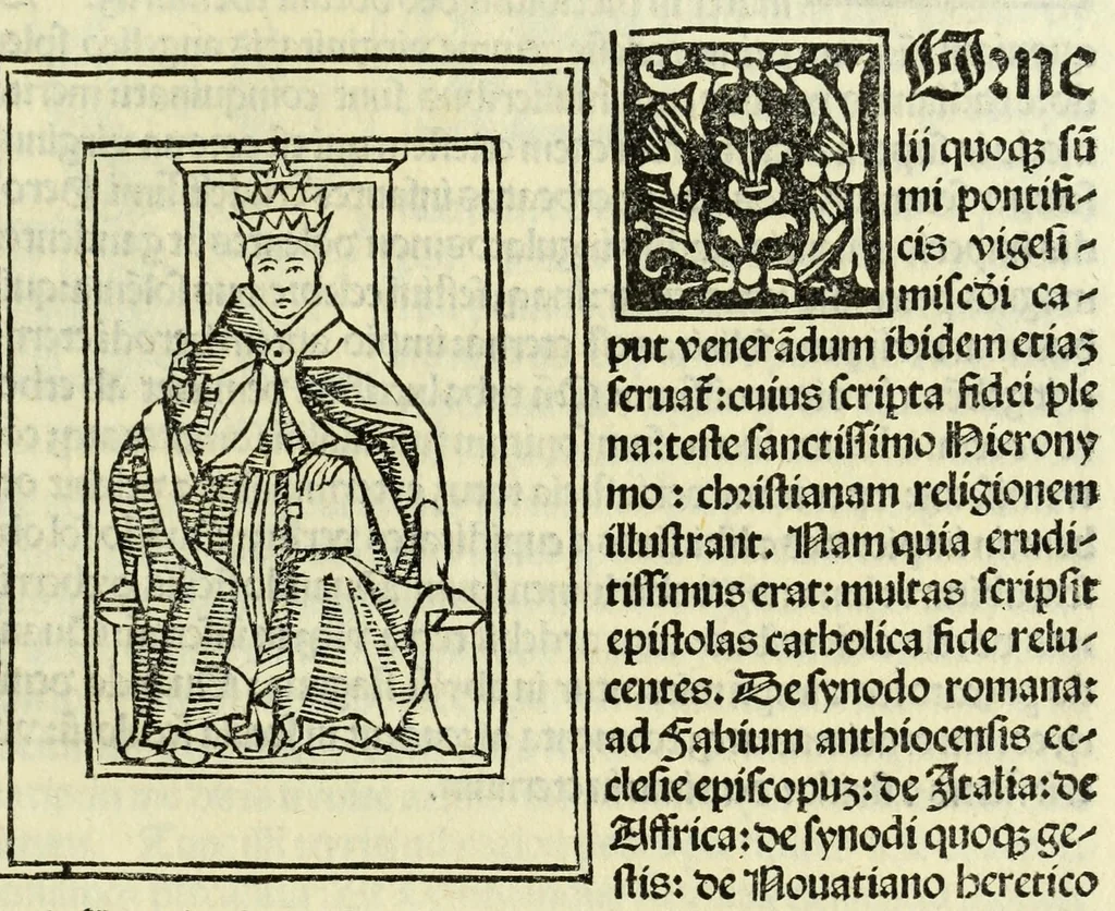 An illustration from Jocobi Gualle jureconsulti Papie sanctuarium, 1505, leaf 105