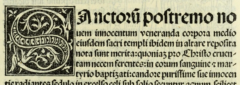 An illustration from Jocobi Gualle jureconsulti Papie sanctuarium, 1505, leaf 133