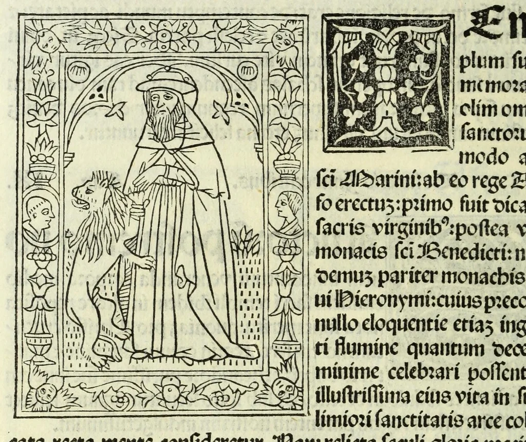 An illustration from Jocobi Gualle jureconsulti Papie sanctuarium, 1505, leaf 134
