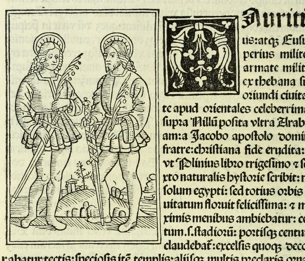 An illustration from Jocobi Gualle jureconsulti Papie sanctuarium, 1505, leaf 164