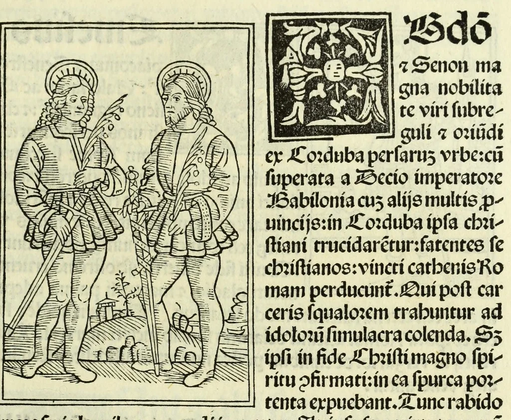 An illustration from Jocobi Gualle jureconsulti Papie sanctuarium, 1505, leaf 167